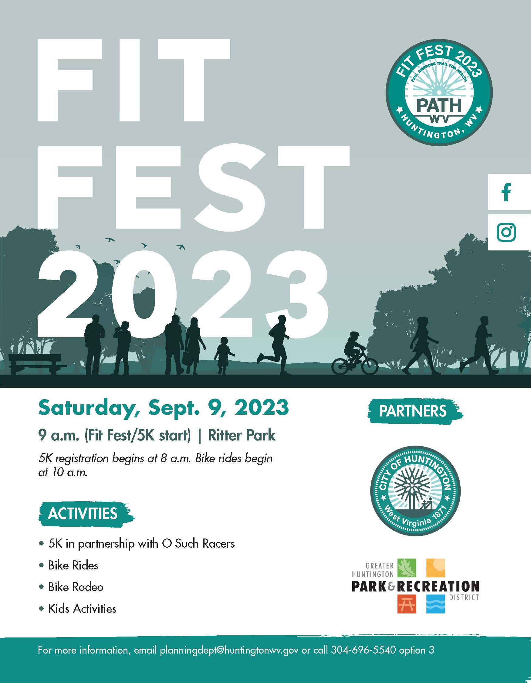 Fit Fest, Paul Ambrose Trail for Health, Residents